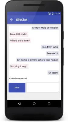 Ello Chat android App screenshot 0