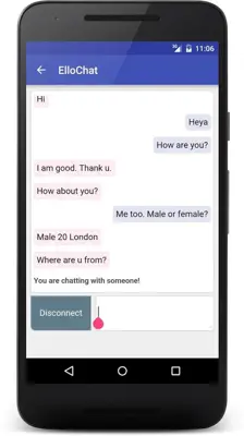 Ello Chat android App screenshot 1